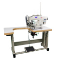 Máquina de coser dobladillo inferior con puntada de cadeneta con accesorio de motor paso a paso